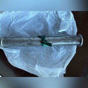 NEW Baby’s First Gifts Pewter Finish Birth Certificate Holder #100056